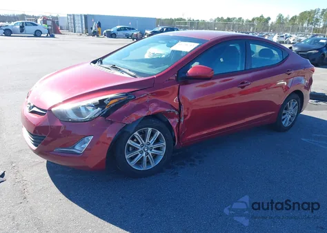 2016 Hyundai Elantra Se из США, поврежденный, VIN 5NPDH4AE2GH699009